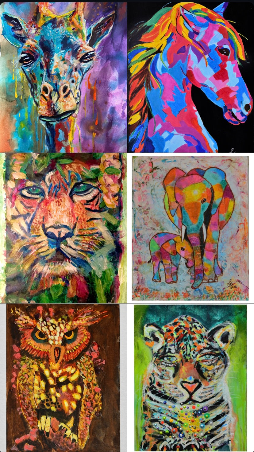 Colorful Animal Series