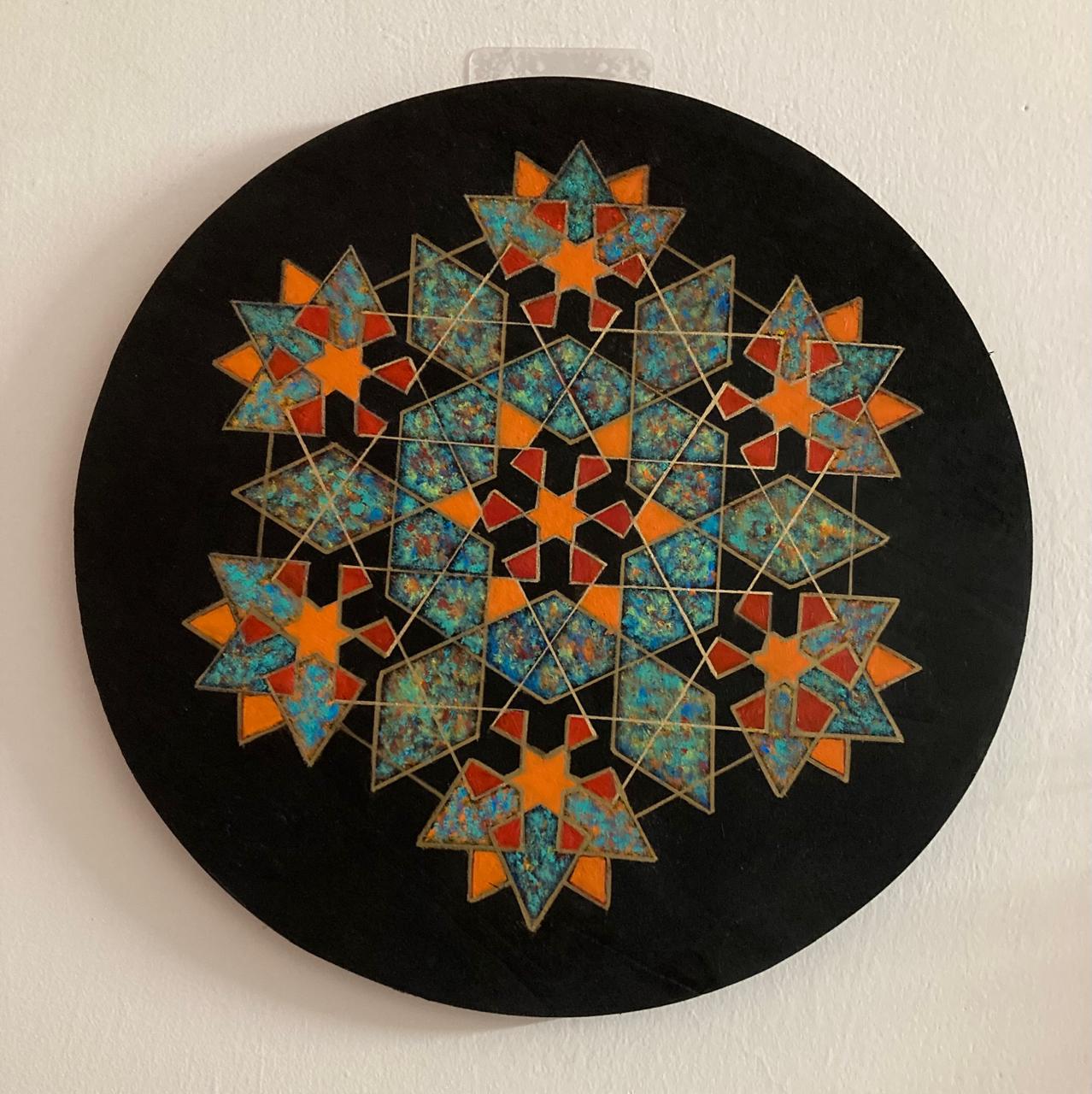 Sacred Geometry Snowflake Mandala