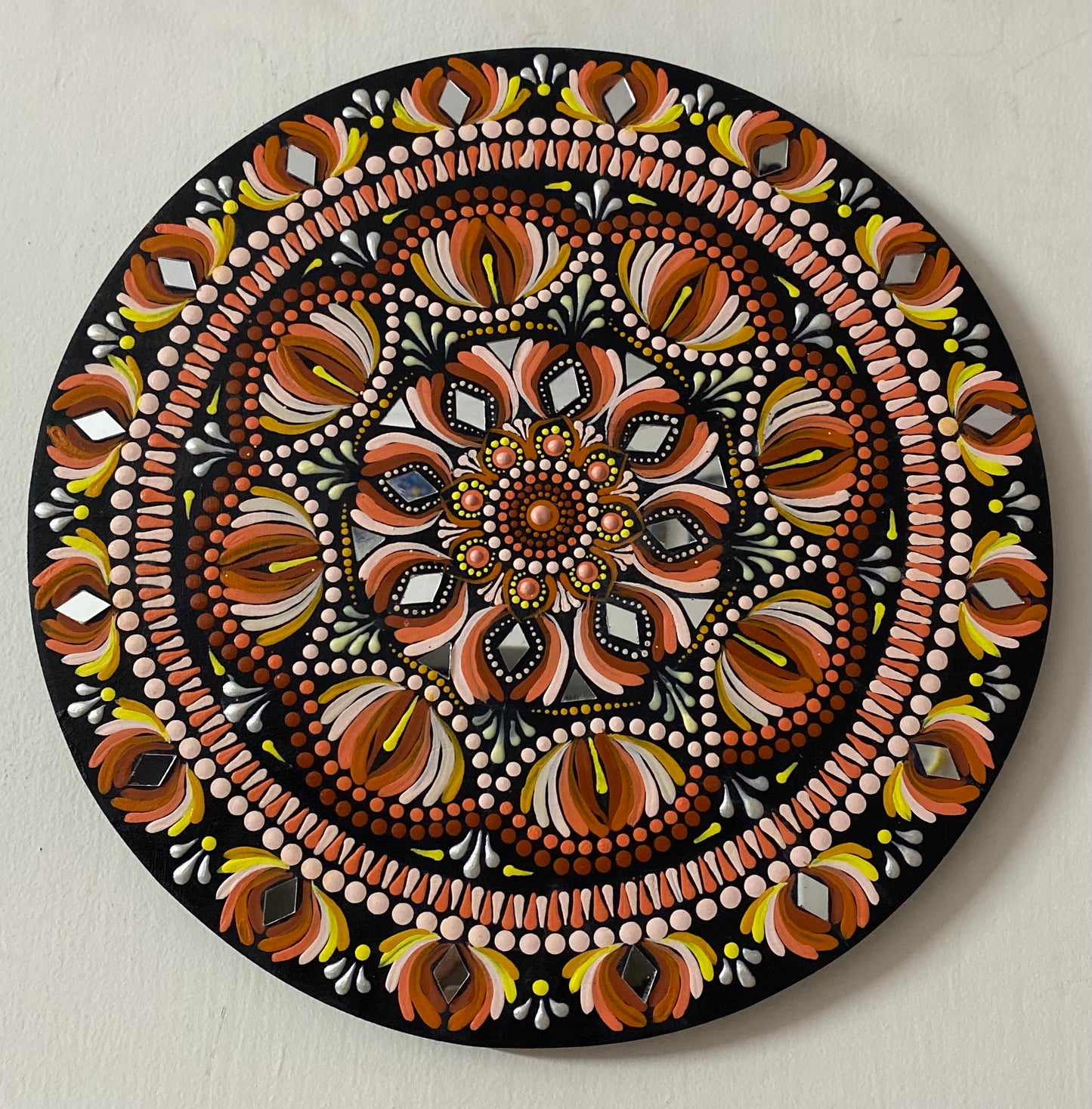 Orange Candy Mandala