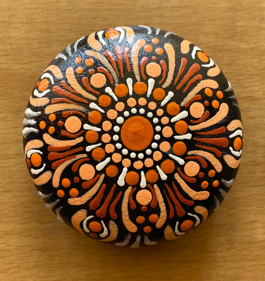 Orange Paper weight