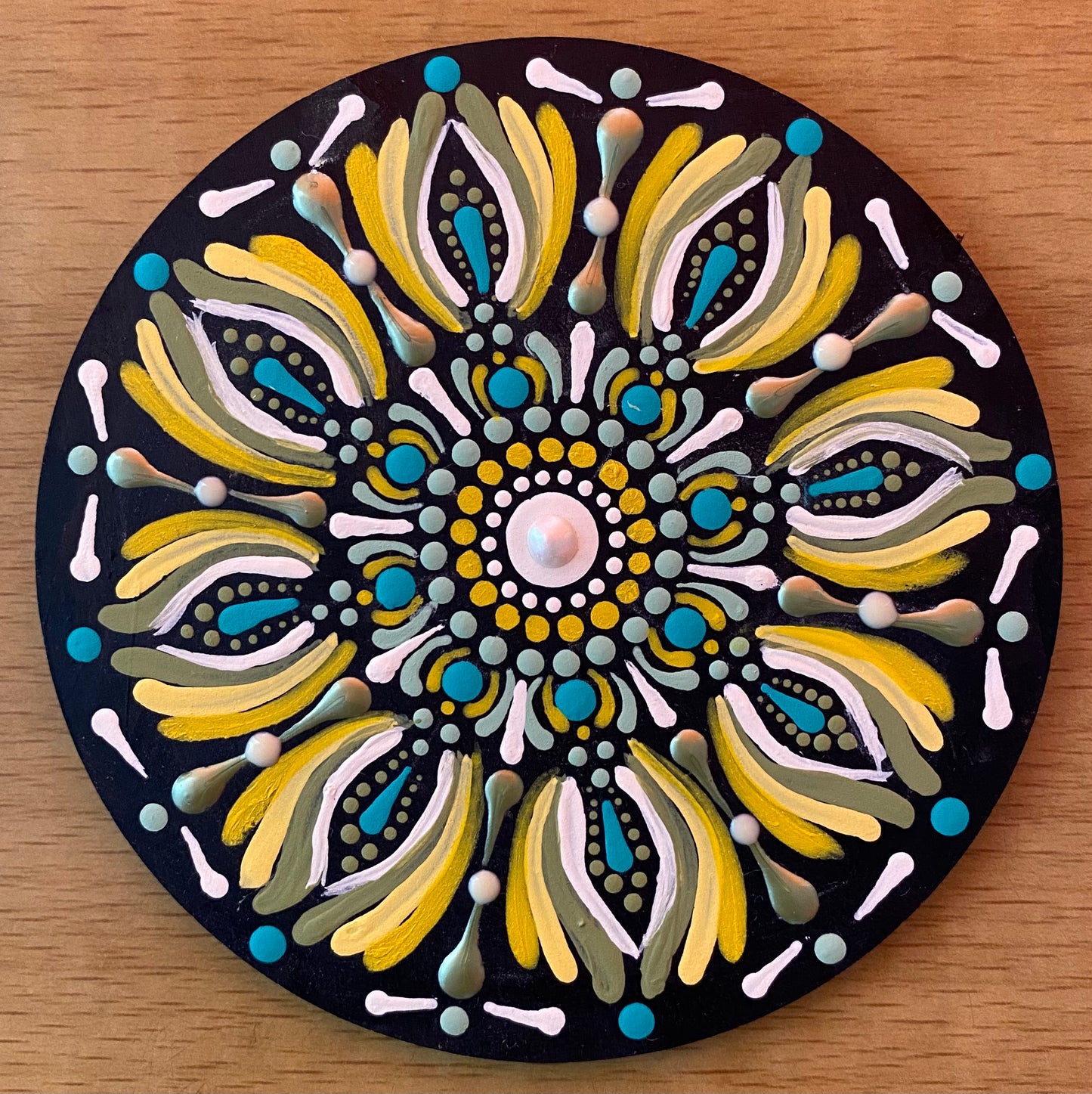 Color me Yellow Coaster