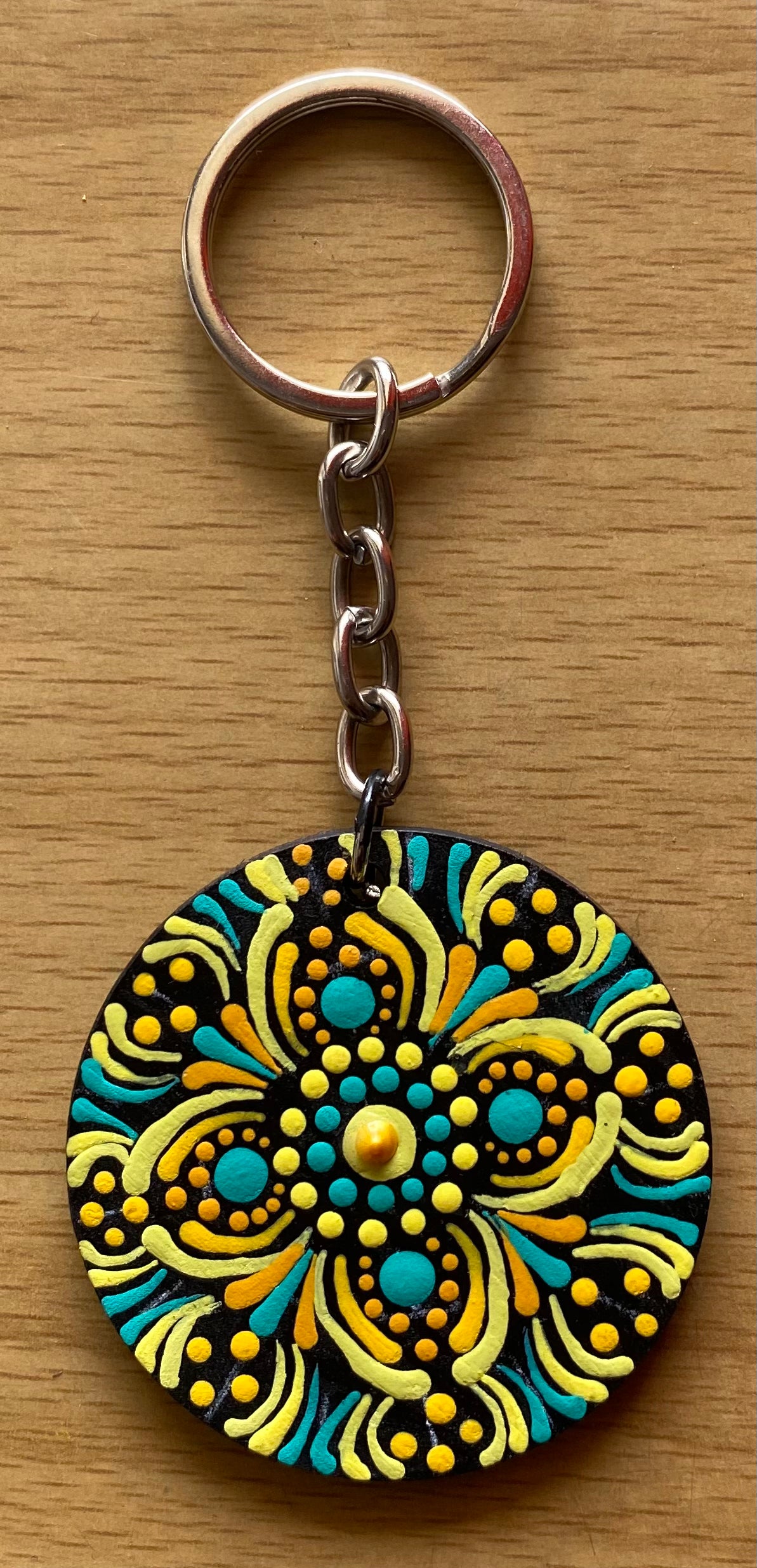 Yellow Magic Key chain